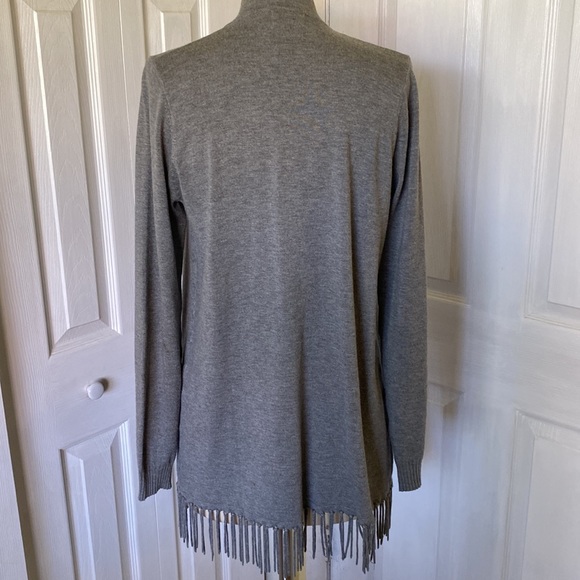 Central Park West Fringed Open Cardy size M - Picture 4 of 9